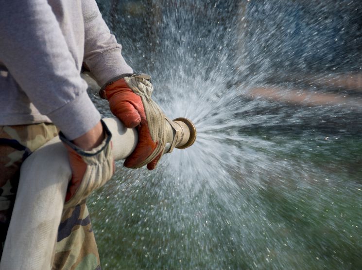 mangueiras para o setor agrícola em uso