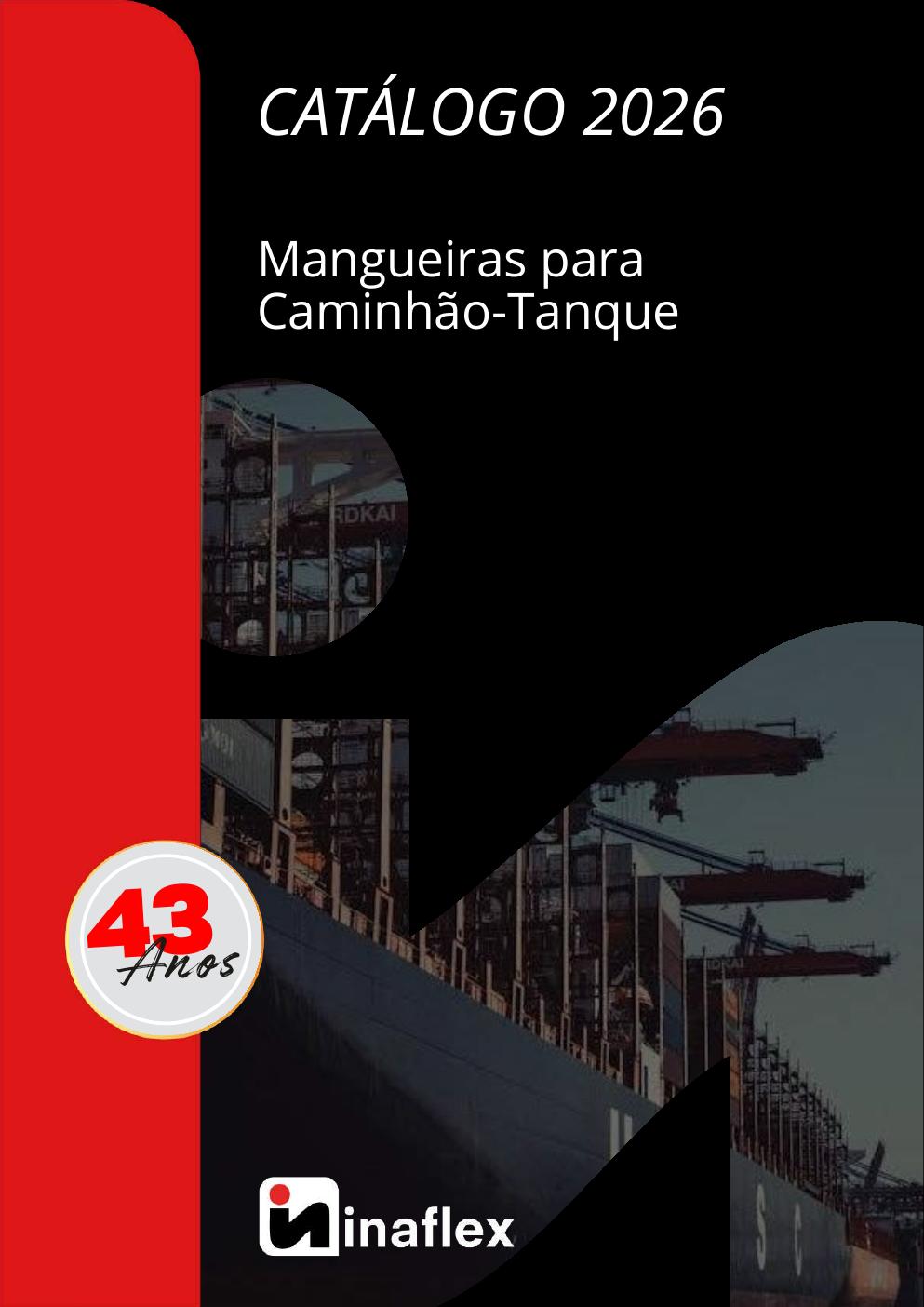 Catálogo 2026 Mangueiras para Caminhão-Tanque Inaflex