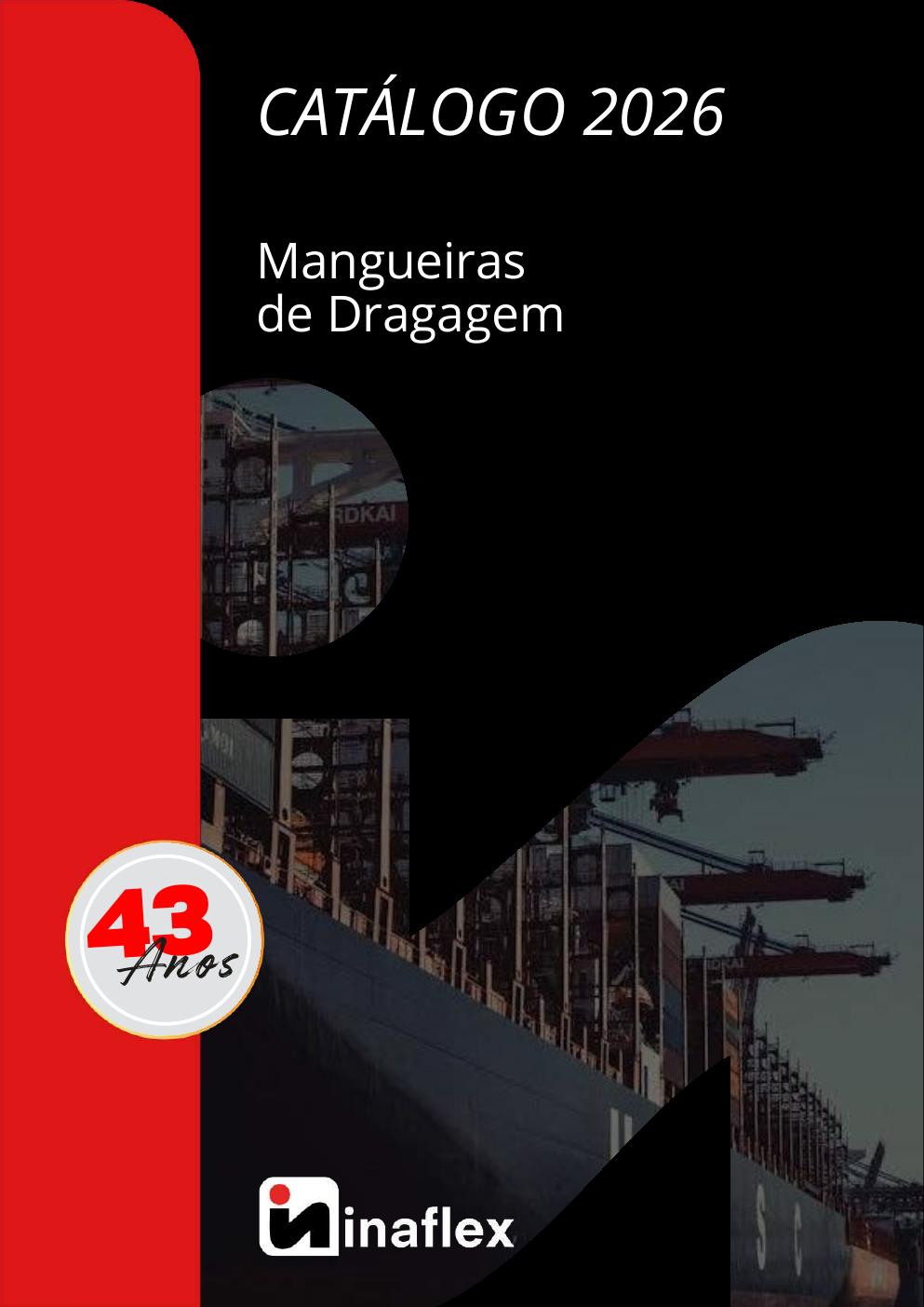 Catálogo 2026 Mangueiras de Dragagem Inaflex