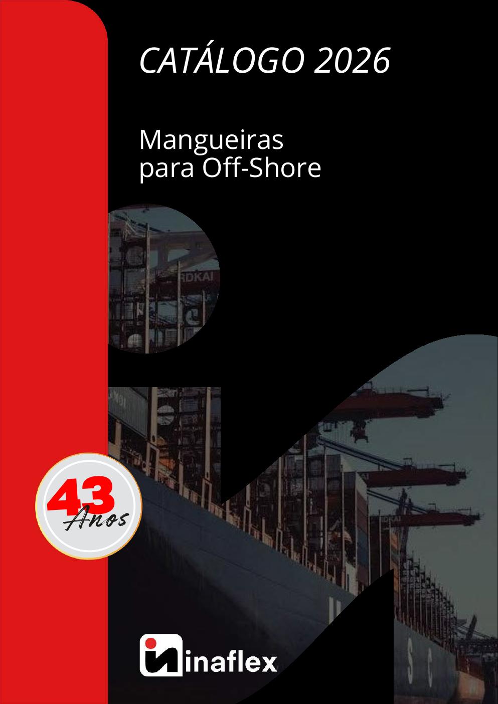 Catálogo 2026 Mangueiras para Offshore Inaflex